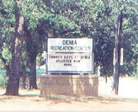 Denia Park sign
